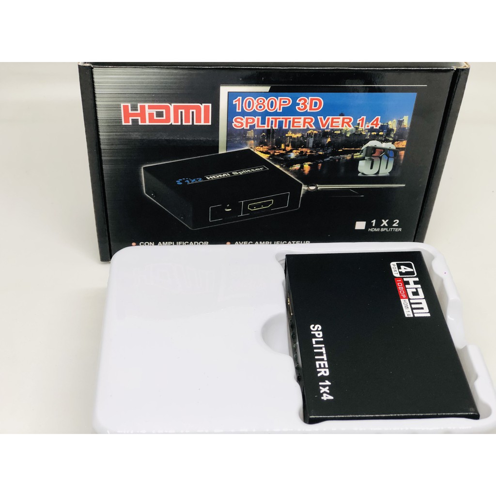 Bộ chia HDMI 1 ra 4 SPLIT- 1 cổng vào 4 cổng ra