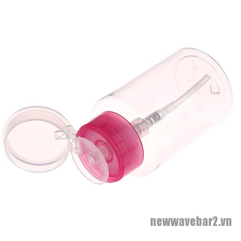 Chai Rỗng mini 160ml Đựng Dung Dịch Vệ Sinh Móng Tay Tiện Dụng