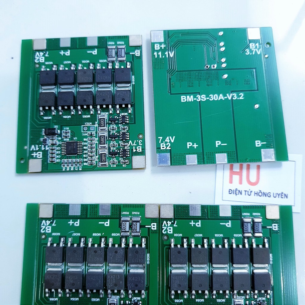 Mạch 3S 30A Full linh kiện. Mạch bảo vệ 3S 12.6v CAO CẤP, ổn định dùng đóng pin máy khoan, khối pin 3s, bình pin 18650