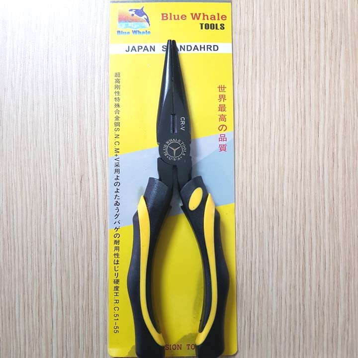 Kìm mỏ nhọn Blue Whale Tools - 200mm