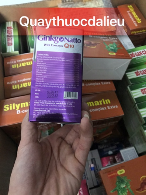 GINKGO NATTO COENZYM Q10 ,GIÚP TĂNG CƯỜNG LƯU THÔNG TUẦN HOÀN NÃO | BigBuy360 - bigbuy360.vn