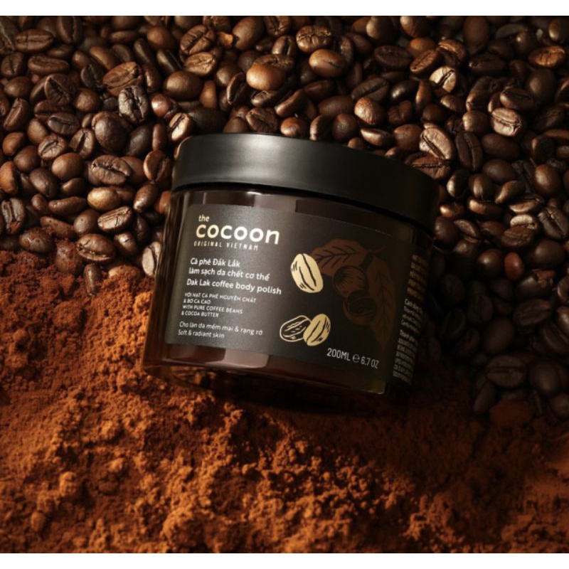 Ủ trắng tẩy da chết cocoon