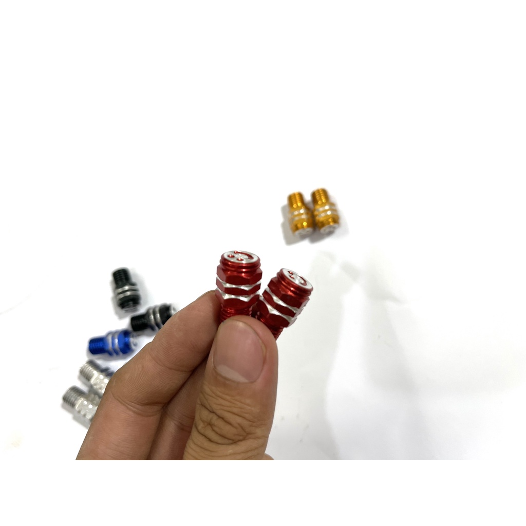 Ốc mặt cười chân gương xe máy 10mm gen xuôi,gen ngược