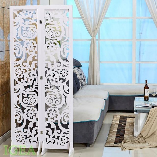 Bình Phong Cúc Rộng 40( giá bán trên 1 cánh kèm chân) chắn phòng hiện đại 2020- IG473 | BigBuy360 - bigbuy360.vn