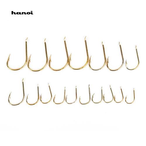 Bộ 100 lưỡi câu cá nhiều kích thước chất lượng cao
