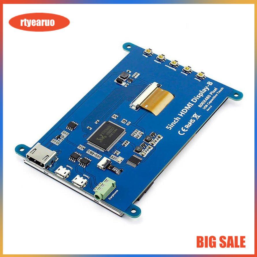 Màn Hình Lcd 12.7 cm 800x480 Cho Raspberry Pi 4 Model B 3b + / 3b / 2b / B + | BigBuy360 - bigbuy360.vn