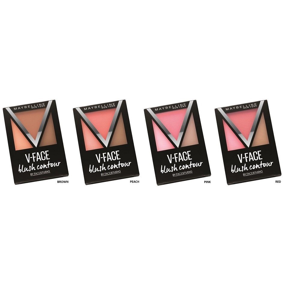 (hàng Mới Về) Phấn Má Hồng Maybelline Tạo Khối Mặt Chữ V 100% Chính Hãng