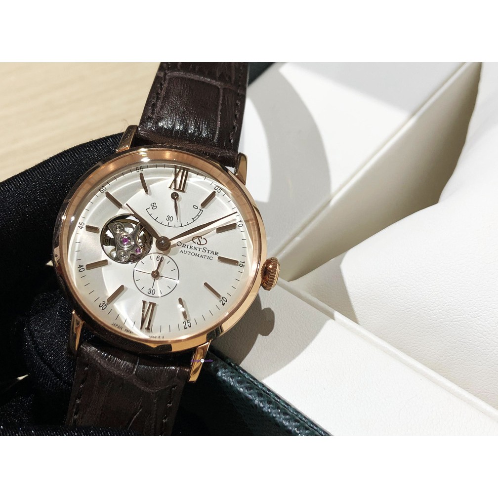 Đồng hồ nam Orient Star classic automatic power reserve RE-AV0001S00B