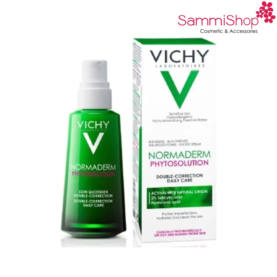 Kem Dưỡng Dạng Gel Vichy Normaderm Phytosolution Double-Correction Daily Care 50ml