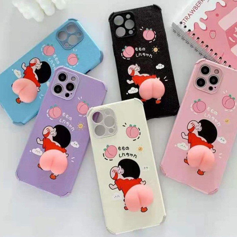 Set 1 / 2 miếng dán chống va đập kiểu dáng hoạt hình 3D vui nhộn đáng yêu dành cho trẻ em