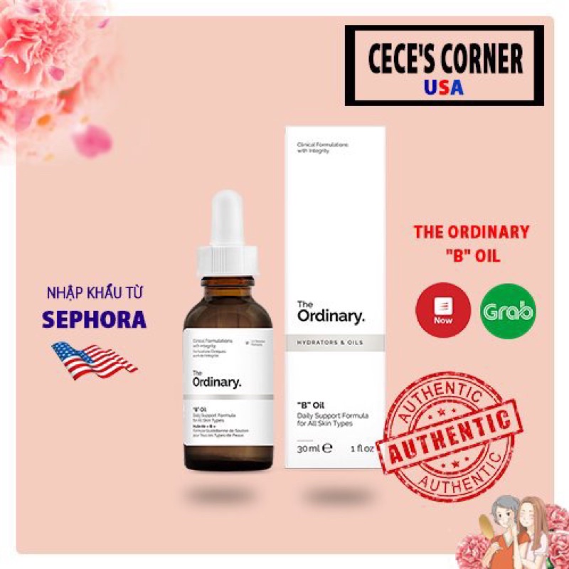 Tinh Dầu dưỡng phục hồi, giảm kích ứng B Oil The Ordinary [BII SEPHORA]