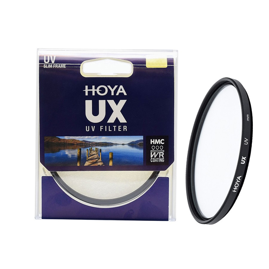 Kính lọc Hoya UX UV nhiều size ( filter 40.5mm 49mm 52mm 55mm 62mm 67mm 72mm 77mm 82mm ) - Chính Hãng