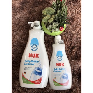 Nước rửa bình sữa Nuk dạng chai