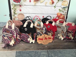 Túi xách Balo bỉm sữa LAGAFFE mini