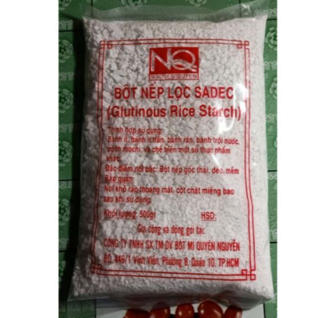 Bột Nếp lọc Sadec dạng hạt 500g