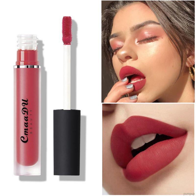 (Hàng Mới Về) Son Môi Cmaadu 15 Màu Tùy Chọn Chống Thấm Nước Và Chống Nhòe Cao Cấp