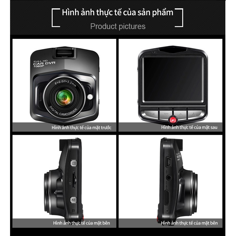 XẢ KHO CAMERA HÀNH TRÌNH HD 1800W PIXEL - Camera HD 1800w pixel, ghi hình ban đêm rõ nét | BigBuy360 - bigbuy360.vn