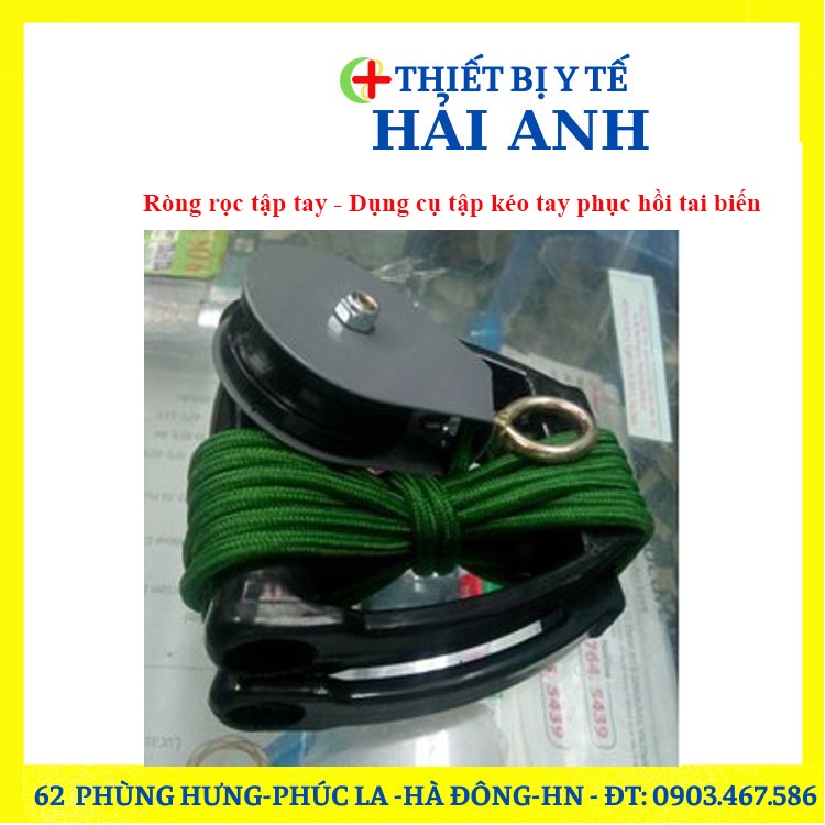 Ròng rọc tập tay - Dụng cụ tập kéo tay phục hồi tai biến