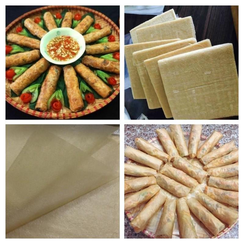 Bánh Ram Hà Tĩnh 100 Lá Hút Chân Không, Bánh Đa Nem Hà Tĩnh Loại 1 Chất Lượng Bánh Dẻo Dễ cuốn