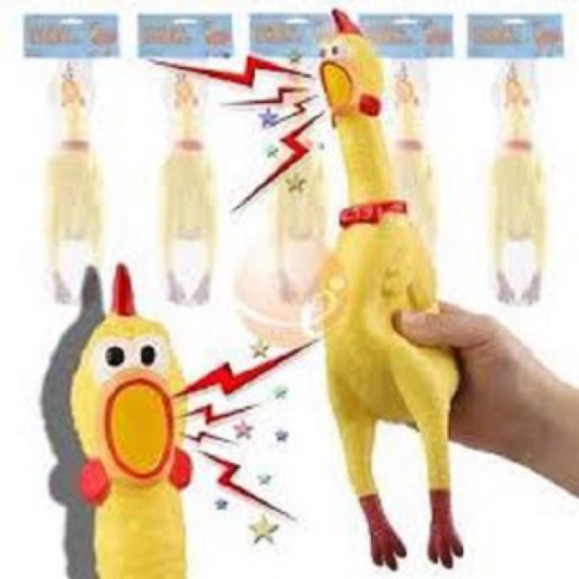 Con gà lớn bóp kèn cao 38cm