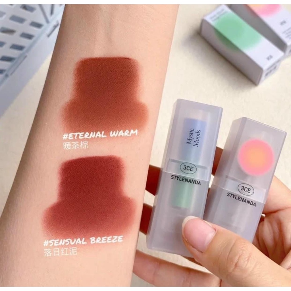 Son Thỏi Lì 3CE Soft Matte Lipstick Mystic Moods Energy Drivers