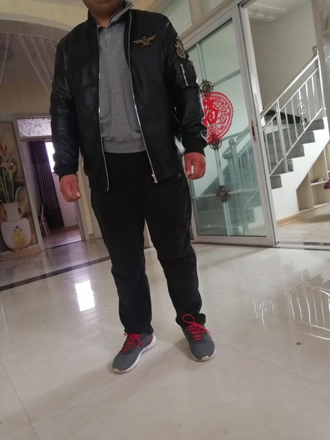 Áo khoác da nam Biker jacket 50-110kg