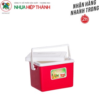 THÙNG ĐÁ HITACO VUÔNG 6 LÍT HIỆP THÀNH CAO CẤP-Kích thước: 27.3 x 20.3 x H 21.0 CM-GIAO NHANH 2H
