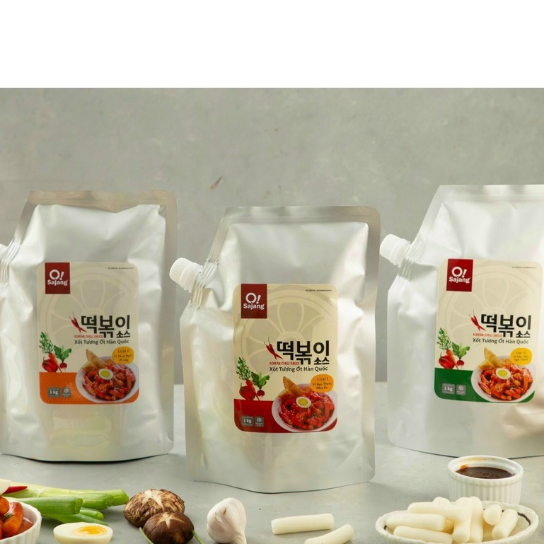 1kg sốt loại 2/ loại 3 dùng nấu bánh gạo, mì cay, lẩu,..