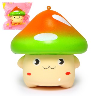 Đồ Chơi Bóp Squishy Hình Nấm Dễ Thương 11Cm Giúp Giảm Stress