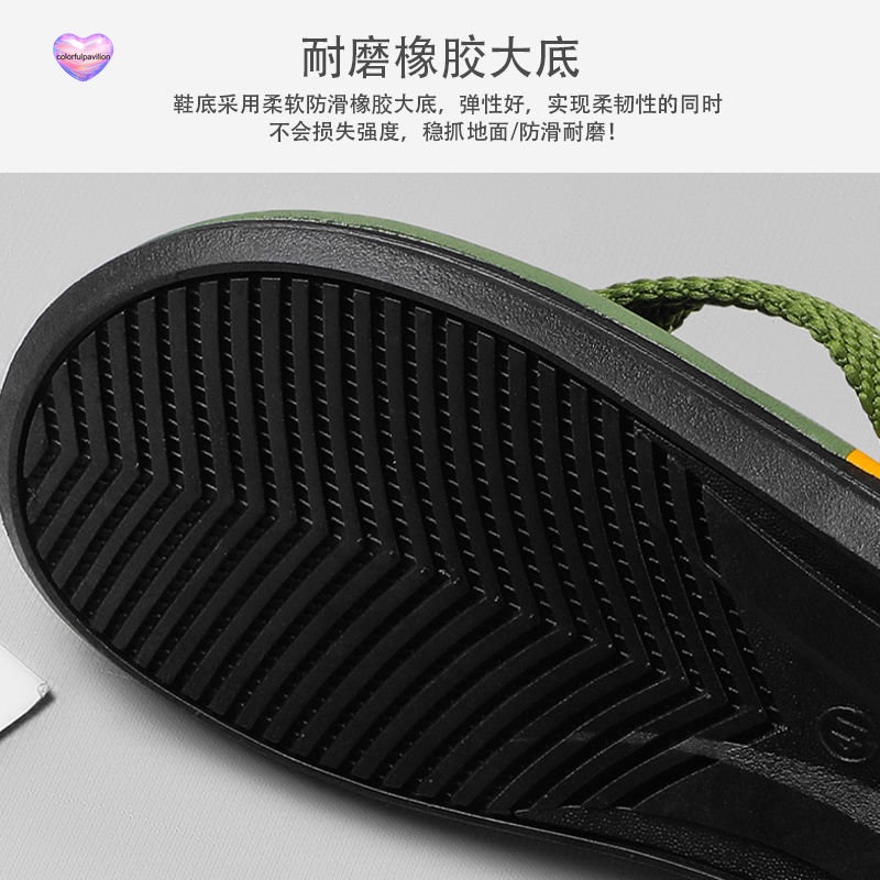 Dép Xỏ Ngón Đế Dày Chống Trượt Thời Trang Xu Hướng Mới Cho Nam