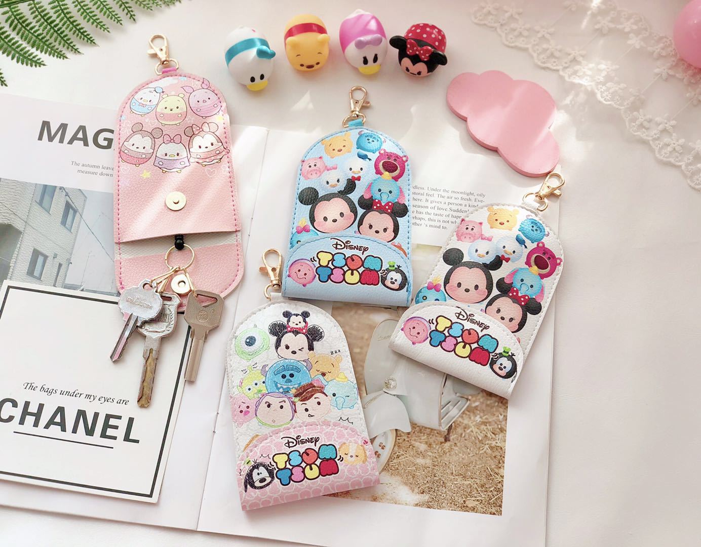 HELLO KITTY DORAEMON Mới Móc Chìa Khóa Có Thể Kéo Dài In Hình Hoạt Hình Dễ Thương