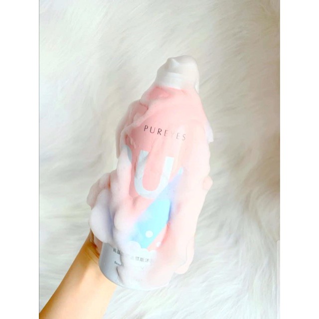 Sữa Tắm 🥰 Sữa Tắm Pureyes Tạo Bọt Trắng Da 350ml - CHÍNH HÃNG