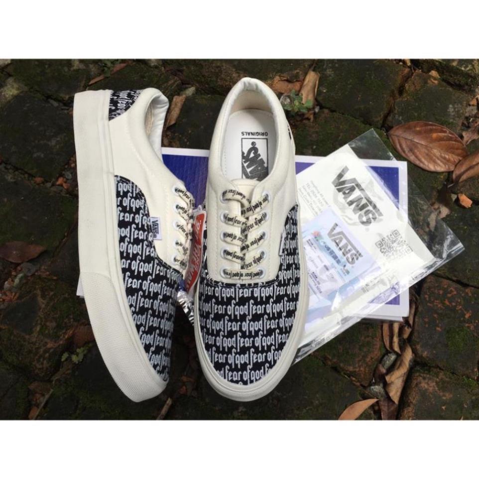 [SALE SỐC] GIÀY 𝐕𝐀𝐍𝐒 FOG FEAR OF GOD LÓT GÓT DA - GIÀY 𝐕𝐀𝐍𝐒 DÂY CHỮ- Giày thể thao nam nữ hàng cao cấp có sẵn | BigBuy360 - bigbuy360.vn