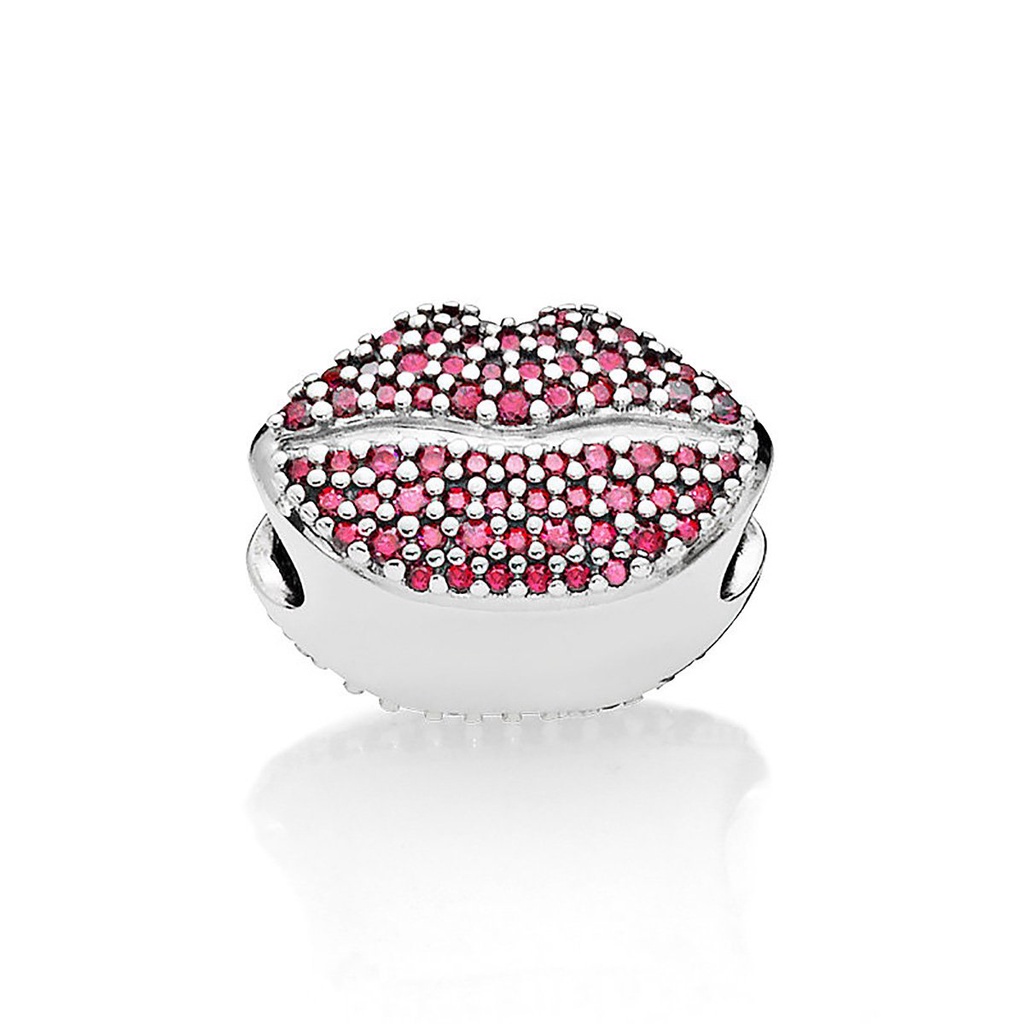 Đôi môi đỏ thời trang Hạt cho Vòng đeo tay tự làm