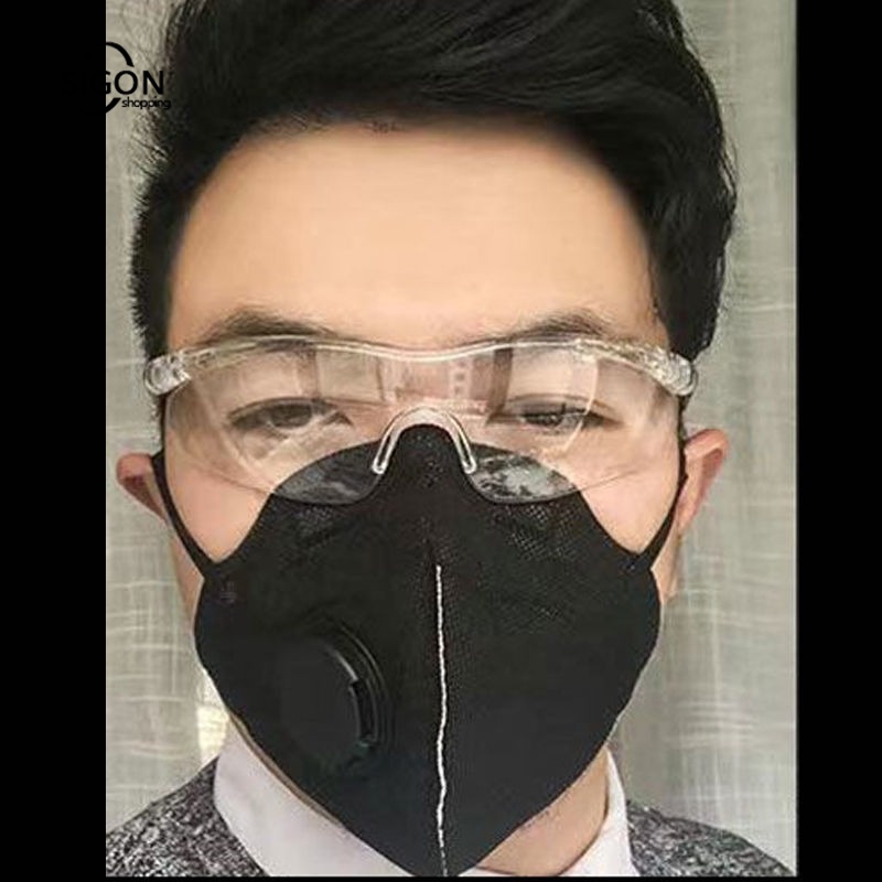 Kính Mát Màu Vàng Trong Suốt Chống Tia UV Thời Trang Cho Nam Nữ