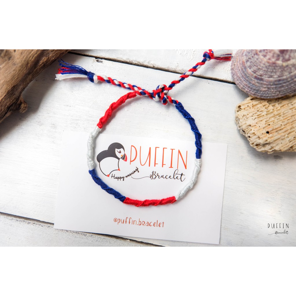 Staircase 4th of July - Vòng tay handmade từ chỉ unisex