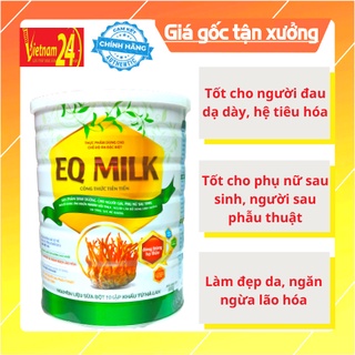 Sữa nghệ và đông trùng hạ thảo EQ milk 900g thumbnail