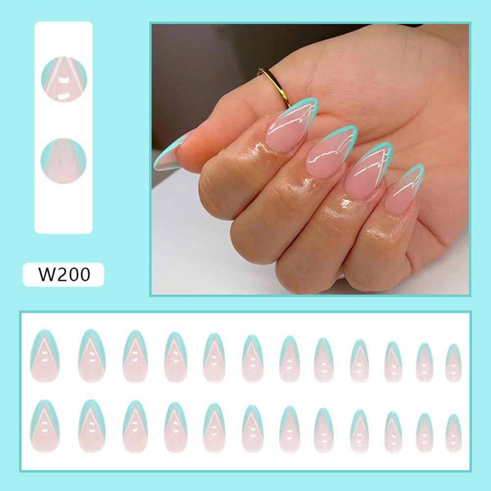 Móng Tay Giả 24 Kiểu Dáng Xinh Xắn Hợp Thời Trang