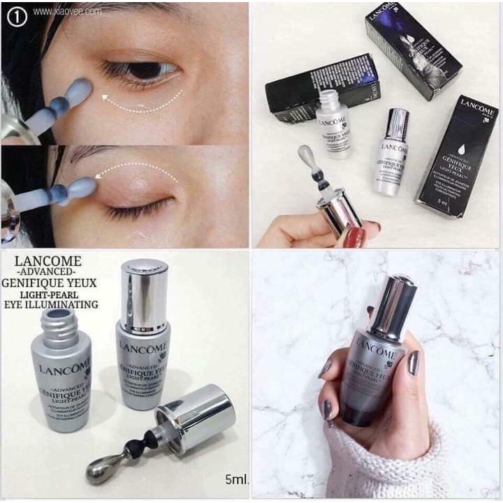 [Mini]Sẵn Serum bi lăn dưỡng mắt 5ml và Serum Lancome 7ml