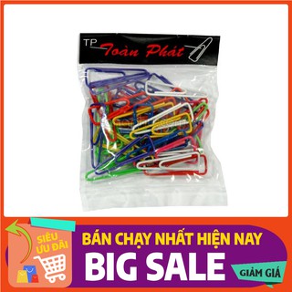 FREESHIP 50K_Ghim kẹp nhựa màu (1 bịch)
