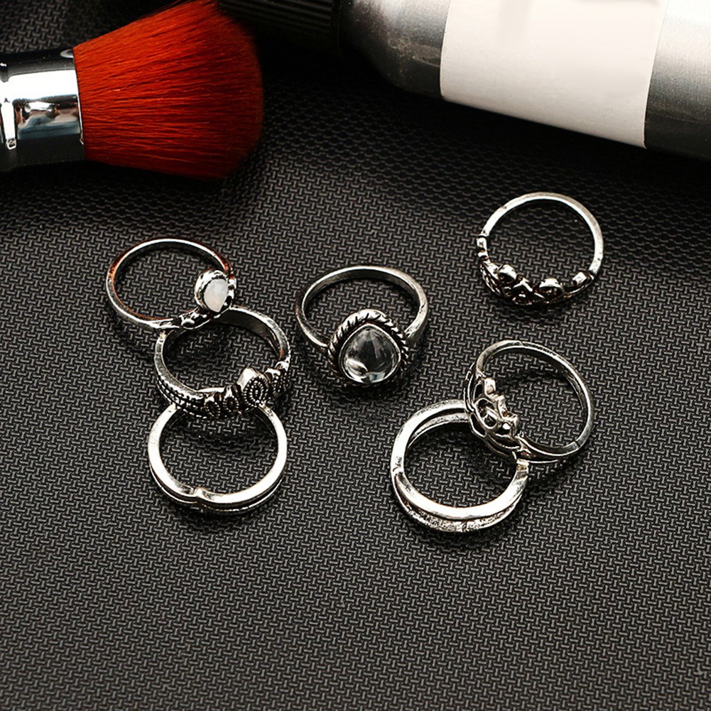 Bộ NhẫN Midi NhiềU KiểU DáNg Xinh XắN