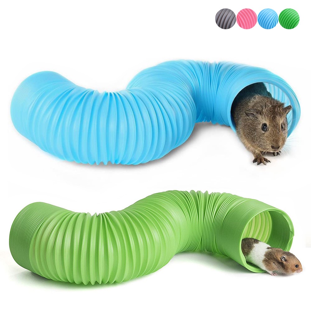 Đồ chơi ống chui bằng nhựa siêu bền vui nhộn cho chuột hamster