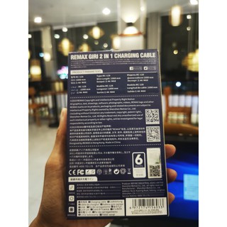 CÁP SẠC 2 ĐẦU REMAX TC-128/128T