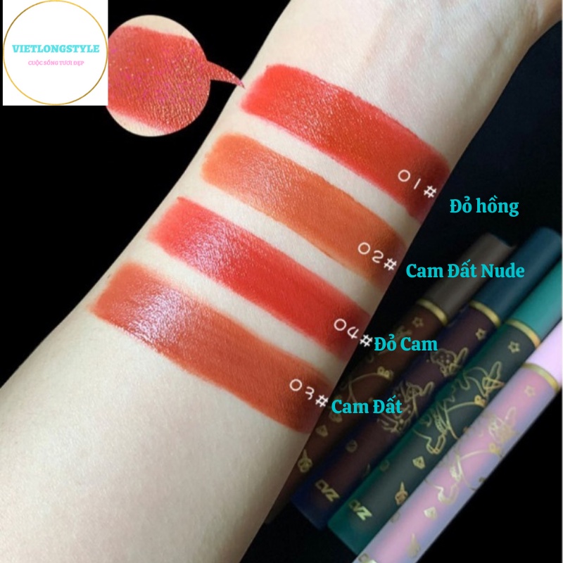 Son Nội Địa Trung Quốc Dạng Son Kem Tint Kỳ Lân Cực Kỳ Cute