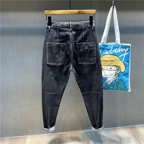 Quần Jean Dài Chín Tất Nhỏ Co Giãn Phong Cách Hàn Quốc Xu Hướng Thu Đông Mới Dành Cho Nam