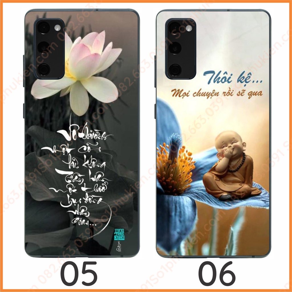 Ốp lưng Samsung S20 FE hình sắc nét, hoa sen, cá koi