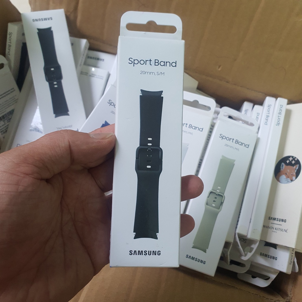 Dây Đồng Hồ Samsung Galaxy Watch 4 Chính Hãng, Fullbox, Dùng Chung Watch 5 - Bản 20mm
