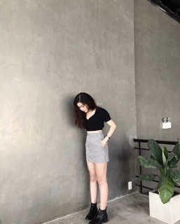 Áo croptop bèo