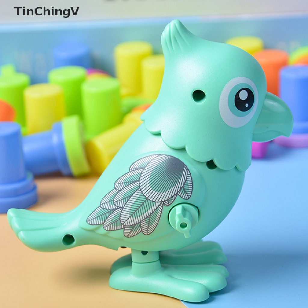 1 Đồ Chơi Lên Dây Cót Hình Chú Vẹt Đáng Yêu Cho Bé