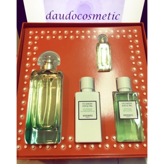 Set Nước hoa Hermes Un Jardin Sur Lenil Hermes Le Nil EDT